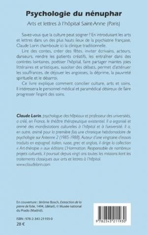 4 eme de couverture definitive psychologie du nenuphar